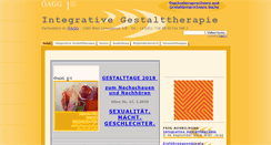 Desktop Screenshot of gestalttherapie.at