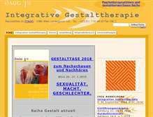 Tablet Screenshot of gestalttherapie.at